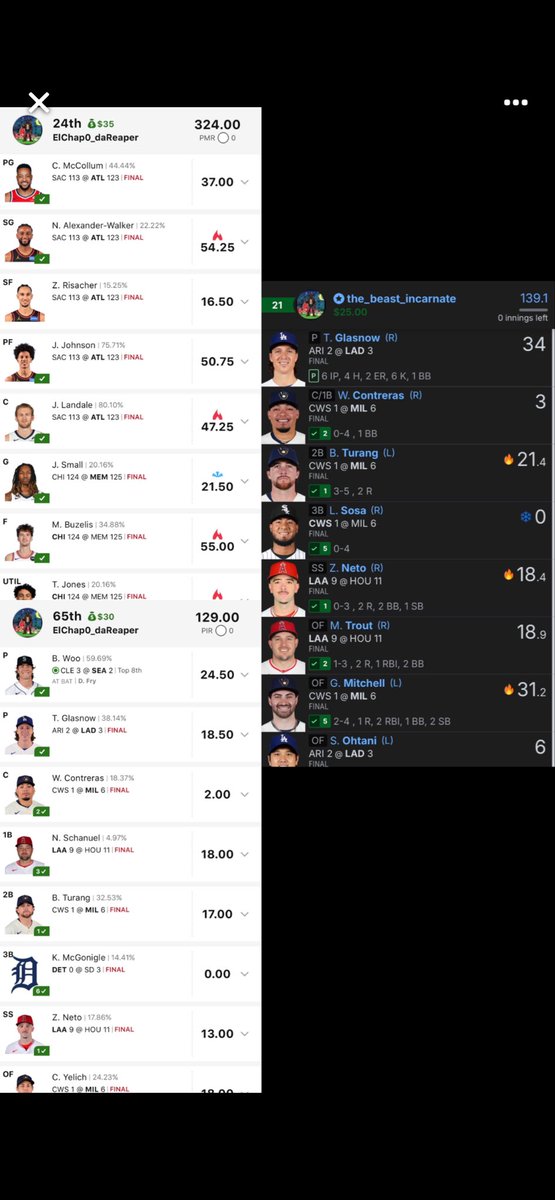 immortal5170's tweet photo. Day 4 of mlb and been crushing, if you need assistance, check patreon linked in the bio. https://t.co/2iQDEJEL4T