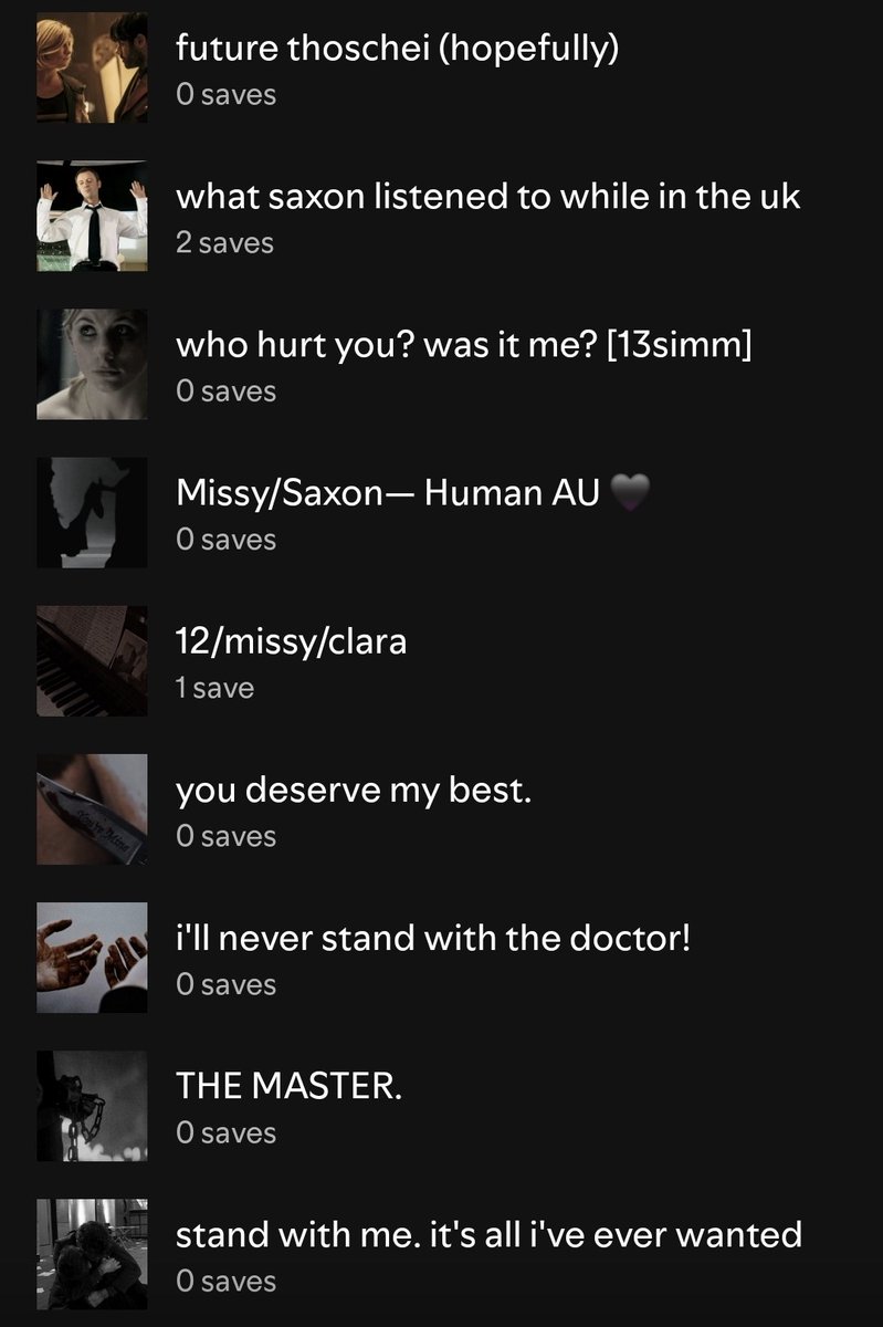 13SIMM's tweet image. just me and my 10 doctor who playlists that all revolve around the master agasint the world #obsessed