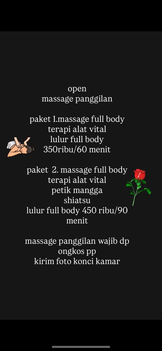 EComsky98926's tweet photo. halo pencinta massage aku ready yah untuk massage 24 jam 

#massagecibubur
#massagepetikmangga
#massagepasutri
#massageapartemen
#massagejakarta
#massageterapialatvital
#massagebogor
#wa+621574668708 https://t.co/wQ4OSHM72m