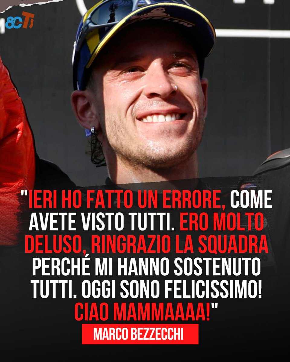 tuttosport's tweet image. Simply the Bez 👑

🤩Bezzecchi da record: è il pilota con più giri consecutivi (121) al comando nella storia della Motogp, superando il record precedente di Jorge Lorenzo

#Bezzecchi #Aprilia #Austin #Motogp #Tuttosport