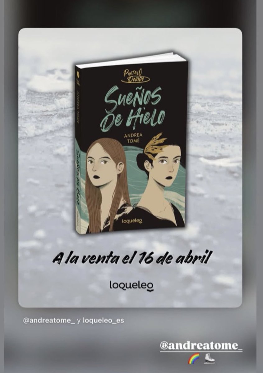 Pus ya está aquí, la segunda parte de Píntalo dorado de <a href="/andreatome_/">andrea 🪬 #LasVidasRobadas YA A LA VENTA</a> , donde el patinaje vuelve a salir a la palestra, justo este año que hemos tenido europeos, mundiales y olímpicos <a href="/Hieloespanol/">Hielo Español</a> <a href="/FerrolCultura/">Ferrol Cultura</a> <a href="/loqueleo_es/">Loqueleo España</a> <a href="/FedPatinaje/">RFEPatinaje</a> <a href="/biblioferroltos/">bibliotecaferroldetodxs</a> <a href="/NachodeFerrol/">S a d N a c h i ñ o</a>