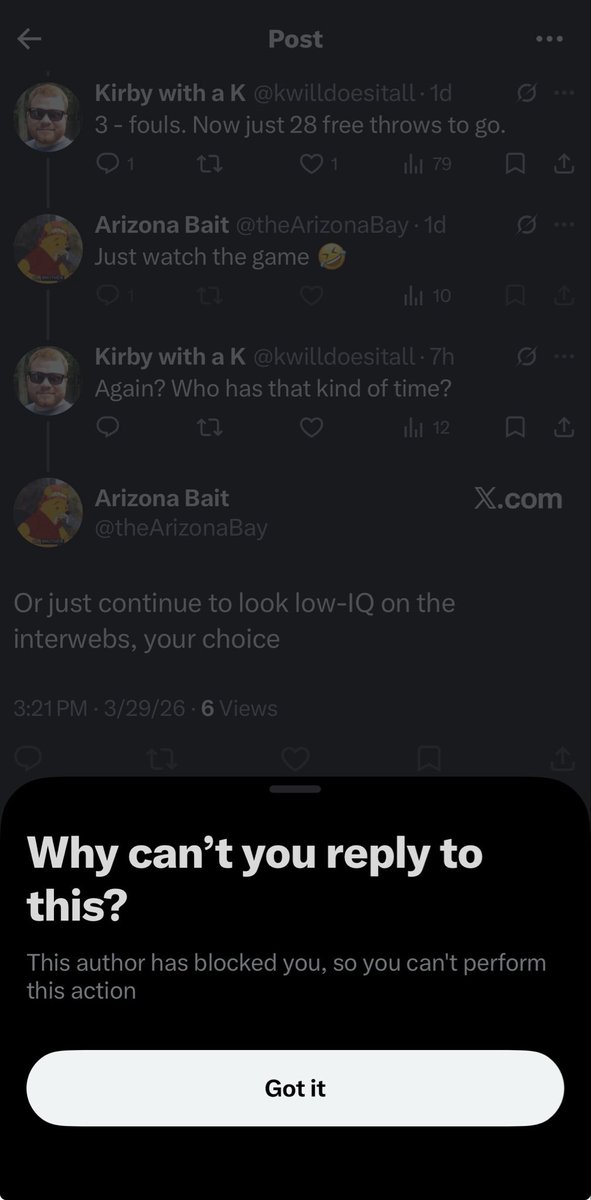 Kirby with a K tweet media