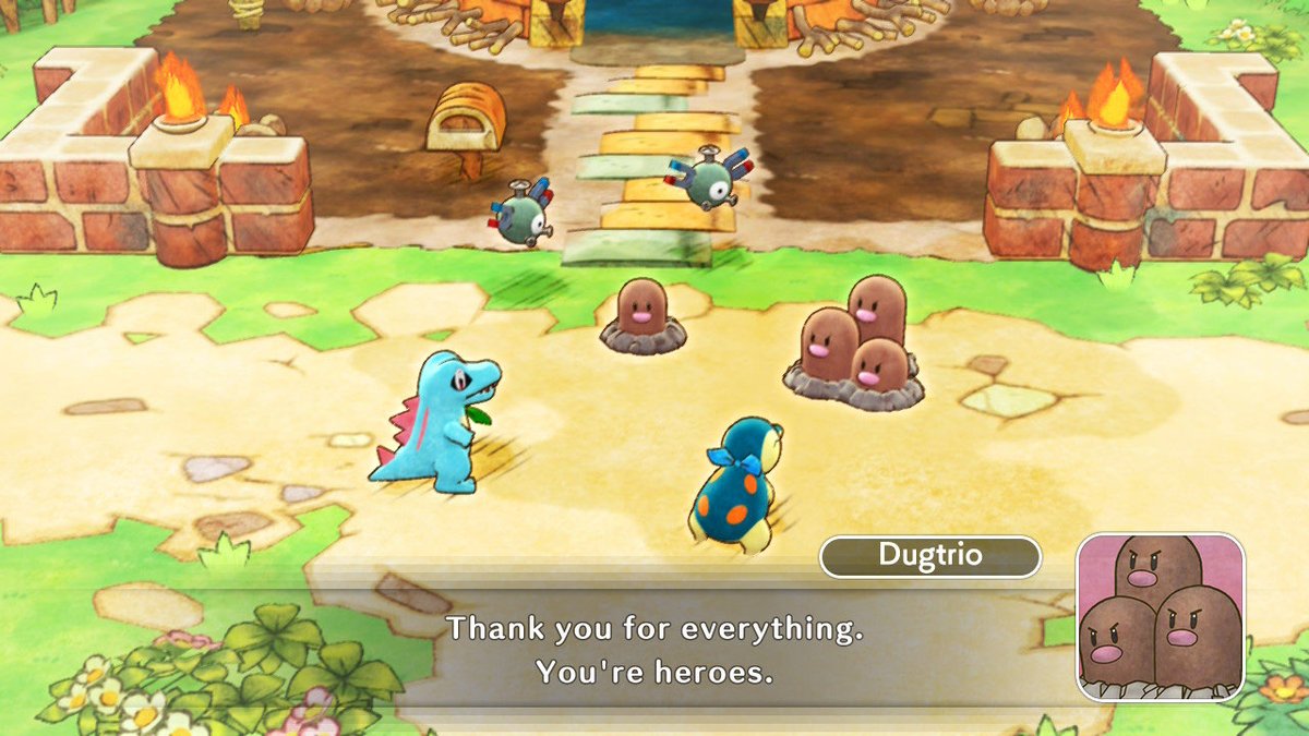 Thank you all for hanging out while we started our playthrough for Pokémon Mystery Dungeon Rescue Team DX! I haven't played this game in a couple years and I remembering why I love mystery dungeon games!

We got raided by @IPlayGames 

We raided over to <a href="/RaijinCutman/">RaijinCutman</a> \o/
