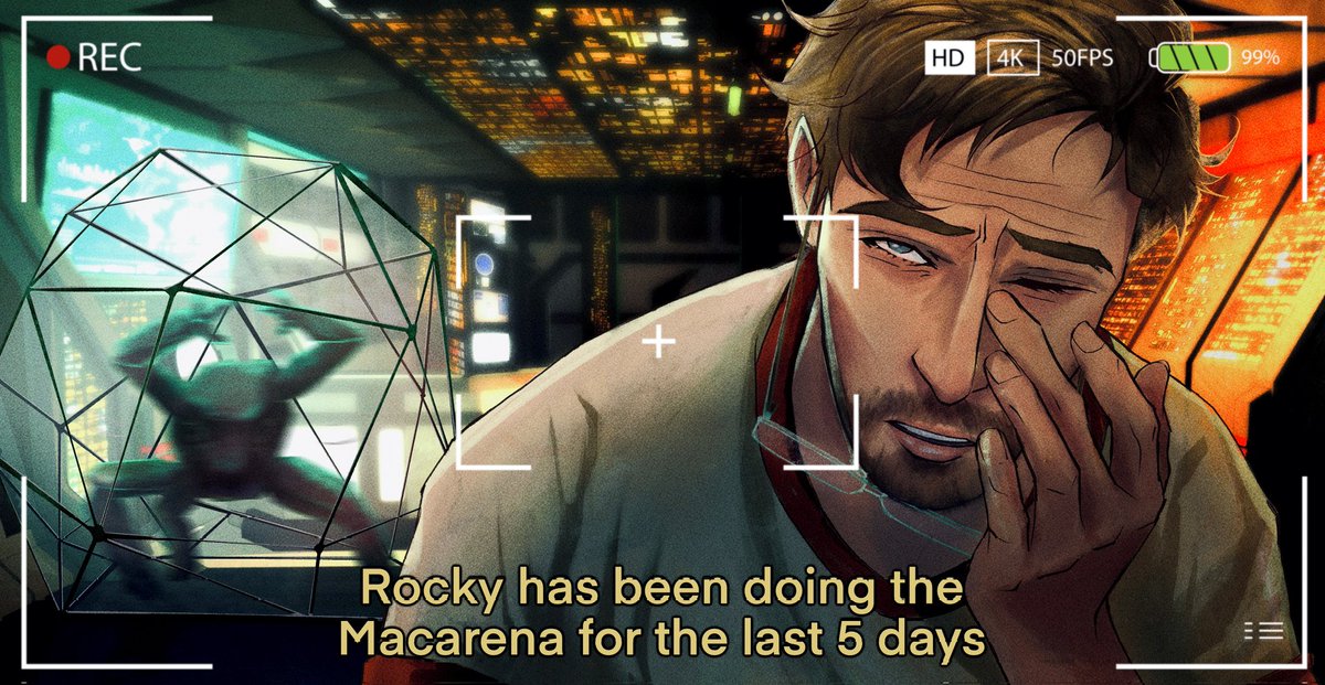 EliTheQueenBee's tweet photo. Being Stuck together in space has its challenges…

Guess who watched Project Hail Mary and SO SHOULD YOU!! I totally fell in love for a rock and an awkward scientist. 🧑‍🔬 ❤️😭

#projecthailmary #projecthailmaryfanart #ryangosling #memes #fyp 

WHO LOVES AND PROTECTS ROCKY‼️ https://t.co/sMa5zPUenR