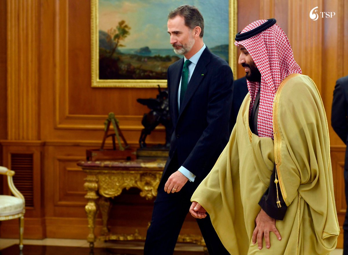 ملك إسبانيا فيليب السادس يتصل بولي العهد السعودي محمد بن سلمان ويؤكد تضامن مدريد