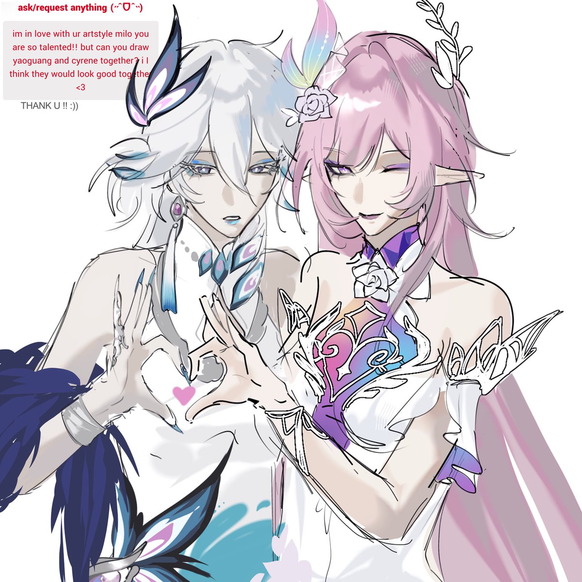 yao guang doodles ★˙⊹ tweet media