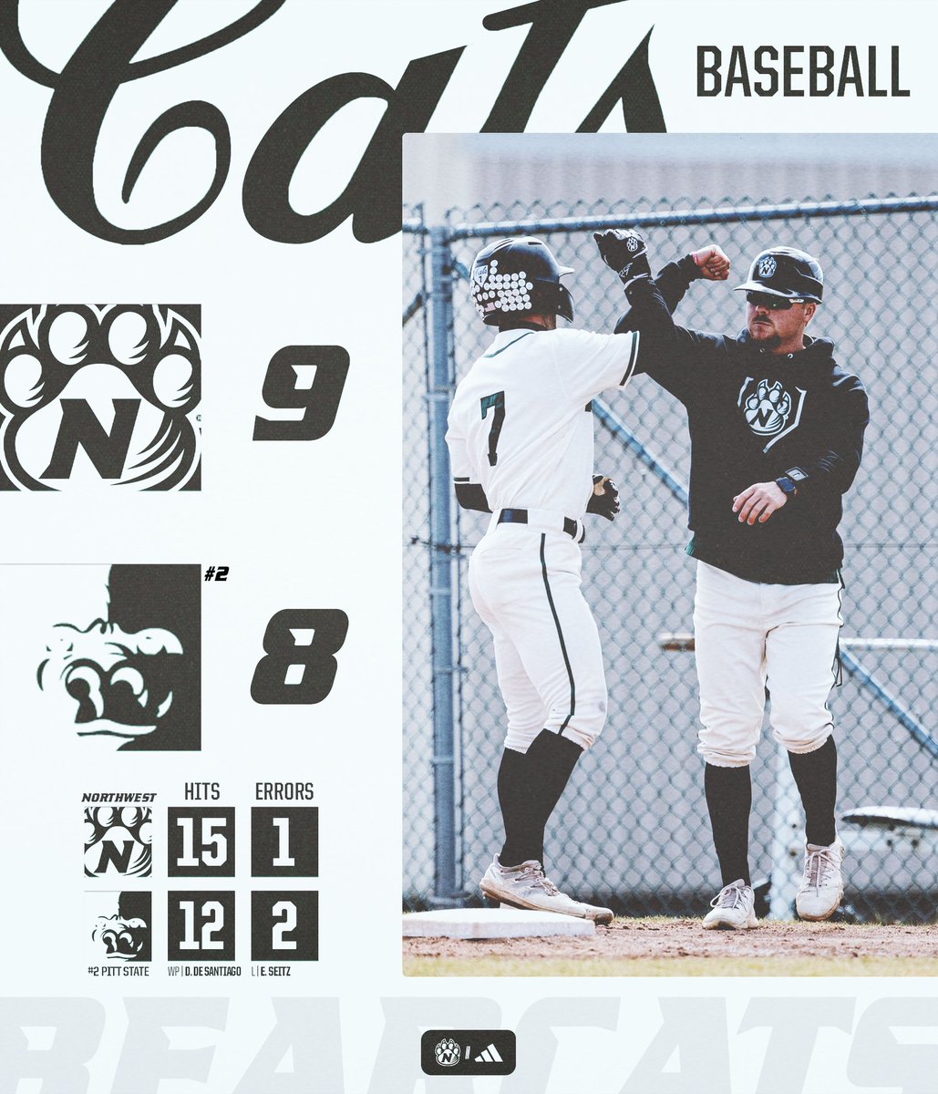 𝐇𝐎𝐖 𝐁𝐎𝐔𝐓' 𝐀 𝐒𝐖𝐖𝐖𝐄𝐄𝐏 🧹
   ↳'𝓒𝓪𝓽𝓼 𝓦𝓦𝓦𝓘𝓝‼️

Gall ||| 3-6, 3B, 3 RBI, BB
Jimenez ||| 4-6, RBI, SB
Connors ||| 2-6, (2) 2B, 3 RBI

#OABAAB