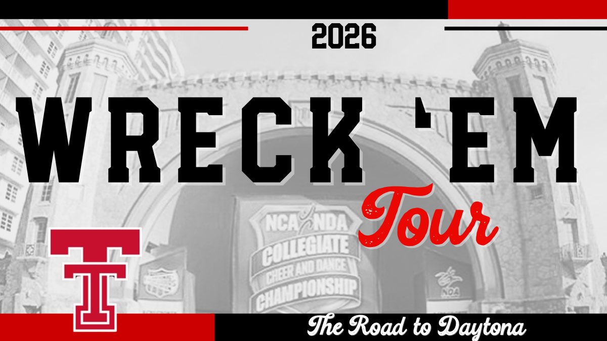 Texas Tech Cheer tweet media