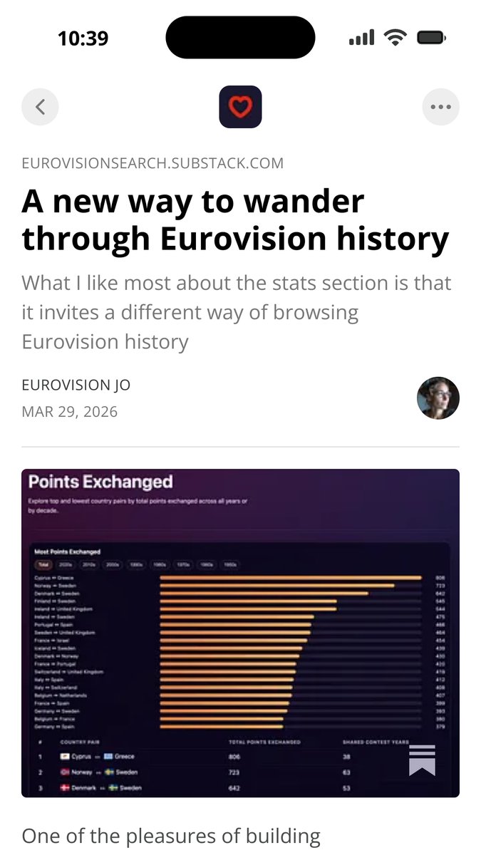 eurovisionjo's tweet photo. A new way to wander through Eurovision history

https://t.co/O3jT4KbINp https://t.co/FVrKLqtzM9