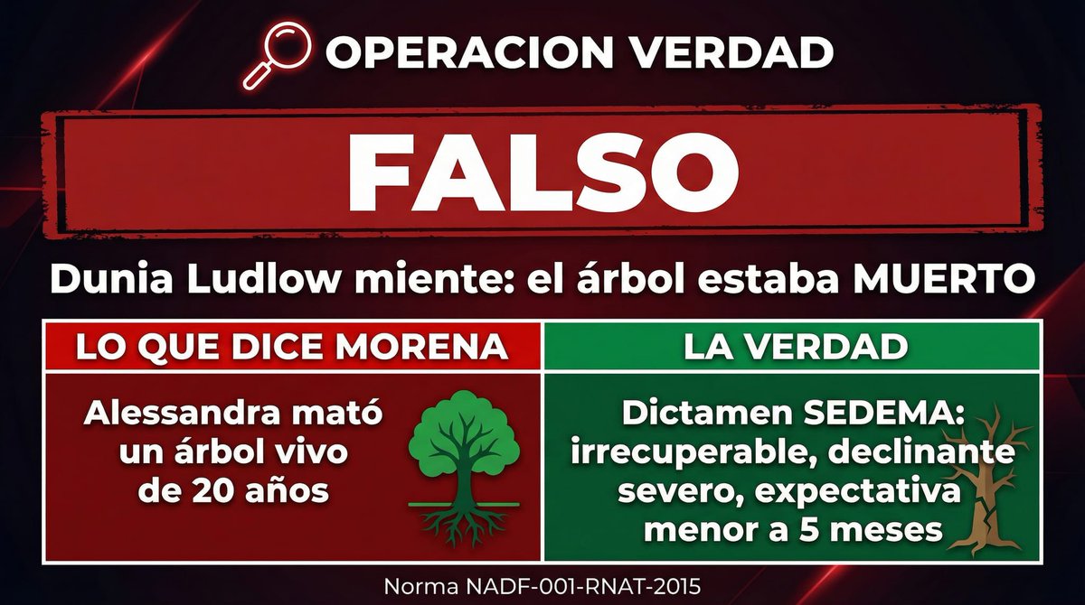 Operación Verdad tweet media