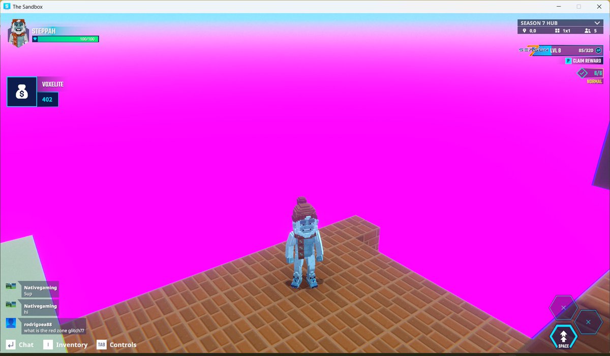 SteppingHighEth's tweet photo. The lab is glitching out in The Sandbox Season 7—caught it on camera. @TheSandboxGame  https://t.co/RBwscMGvRw #Season7 https://t.co/4DRWxDX8c2