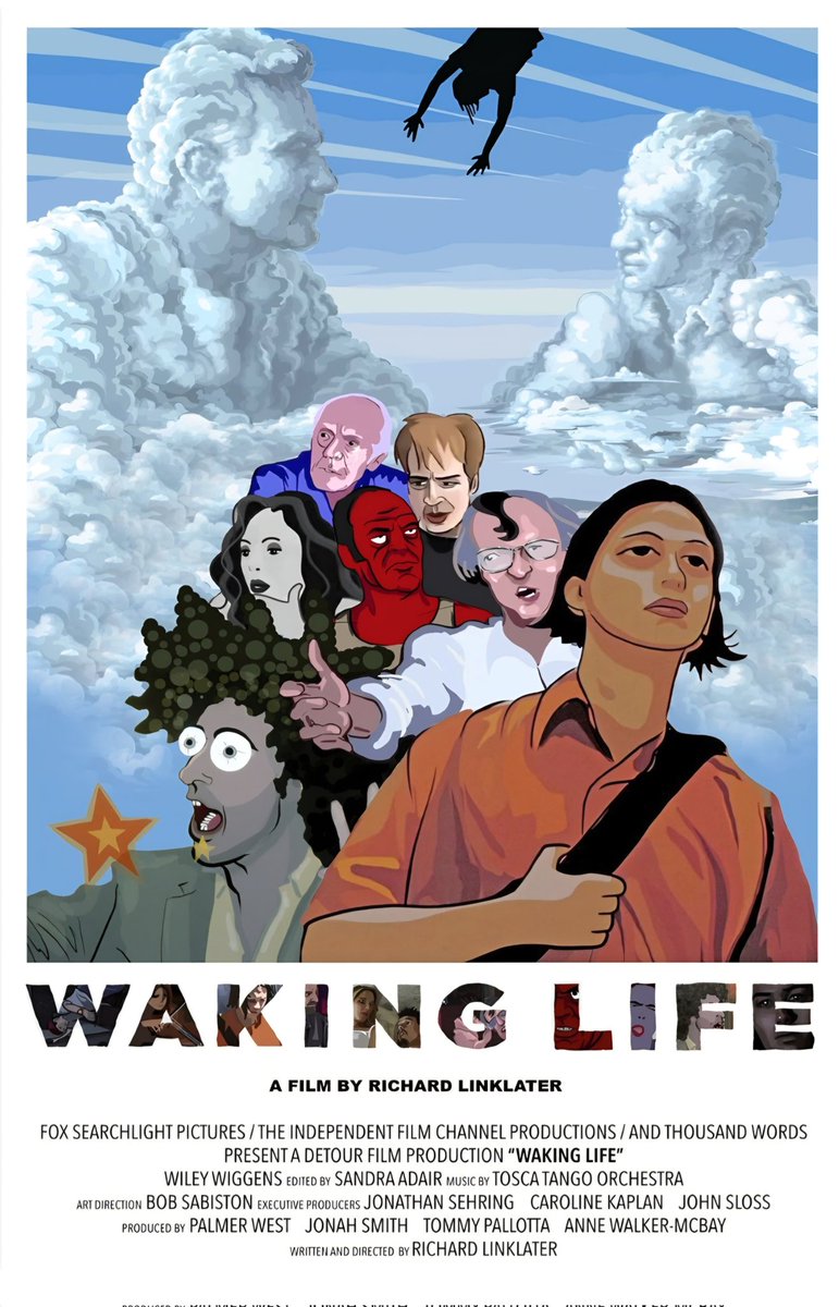 SHAN7691's tweet photo. @james_xond I had many dreams with my phone. But as much as i want to dial or find a contact it's always very complicated and confusing to the point that it never happens.

Electricity &amp; electronics dont exist in the same way they do IRL. 

Watch WAKING LIFE,
It's about dreams. 👍👍 https://t.co/uq6Kp3h57M