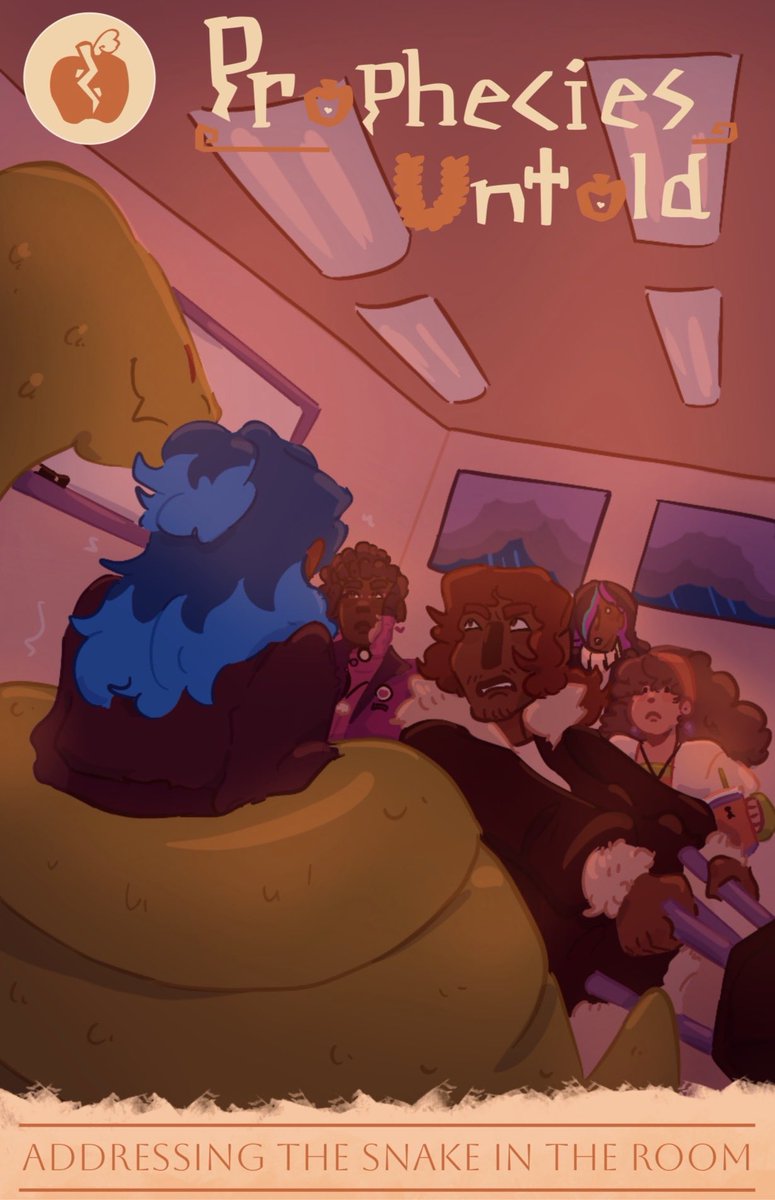 Here’s a comic cover that I made for my class for one of the DnD campaigns I’m in :] I love these little guys… #dnd #PercyJackson #oc #dndart