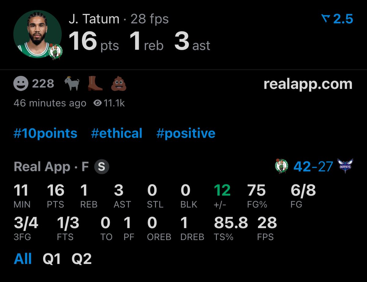 Real App tweet media