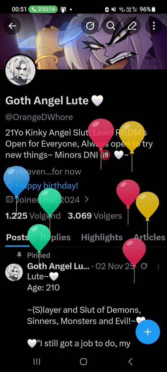 Goth Angel Lute 🤍 tweet media