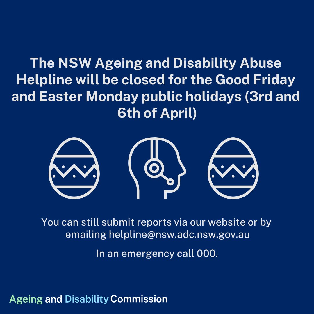 Ageing and Disability Commission tweet media