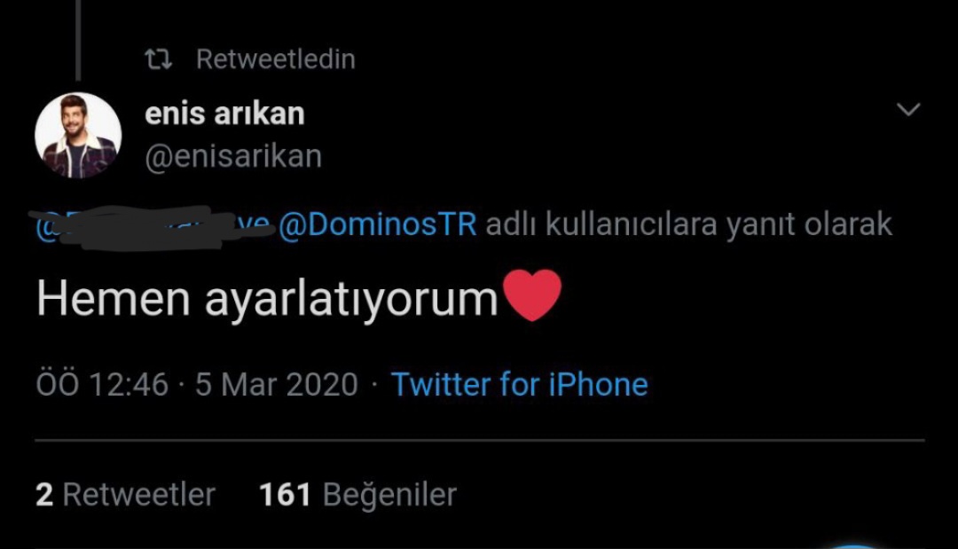 Melis tweet media