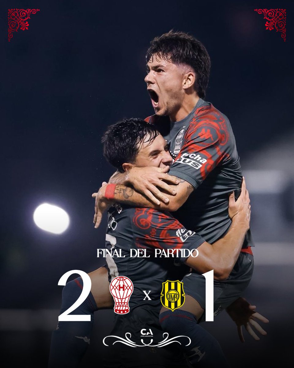 #JuegaHuracán 🎈|⏱️ 51' ST 
🔚 Final del partido

¡HURACÁN, HURACÁN, HURACÁN! 🏆

#Huracán (Romero y Blondel) 2 - 1 #Olimpo (Coacci)