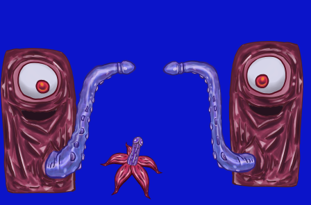 今日は触手を用意した

グリザイユで塗ってみたけど
うまくいかないでござる
グレーで描くまではそこそこ出来たけど
色乗っけるところでうまくいかないでござる