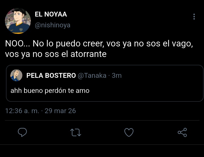 tuca_777's tweet photo. 36. Vos ya no sos el vago, ya no sos el atorrante https://t.co/ReUQ7jrubh