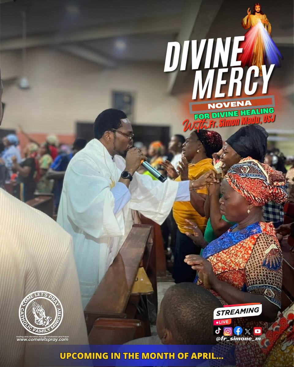 fr_simone_m's tweet photo. If you're living with sickness, pain, or brokenness, I see you! God got a breakthrough for you!
🔥 IT'S TIME TO TAKE THE LIMITS OFF! 🌟
Divine Mercy Chaplet is not just a devotion, it's a powerful prayer for healing.
#HealingIsforyou #PrayerChangesThings #MiracleSeason https://t.co/v0HSdAVIDv