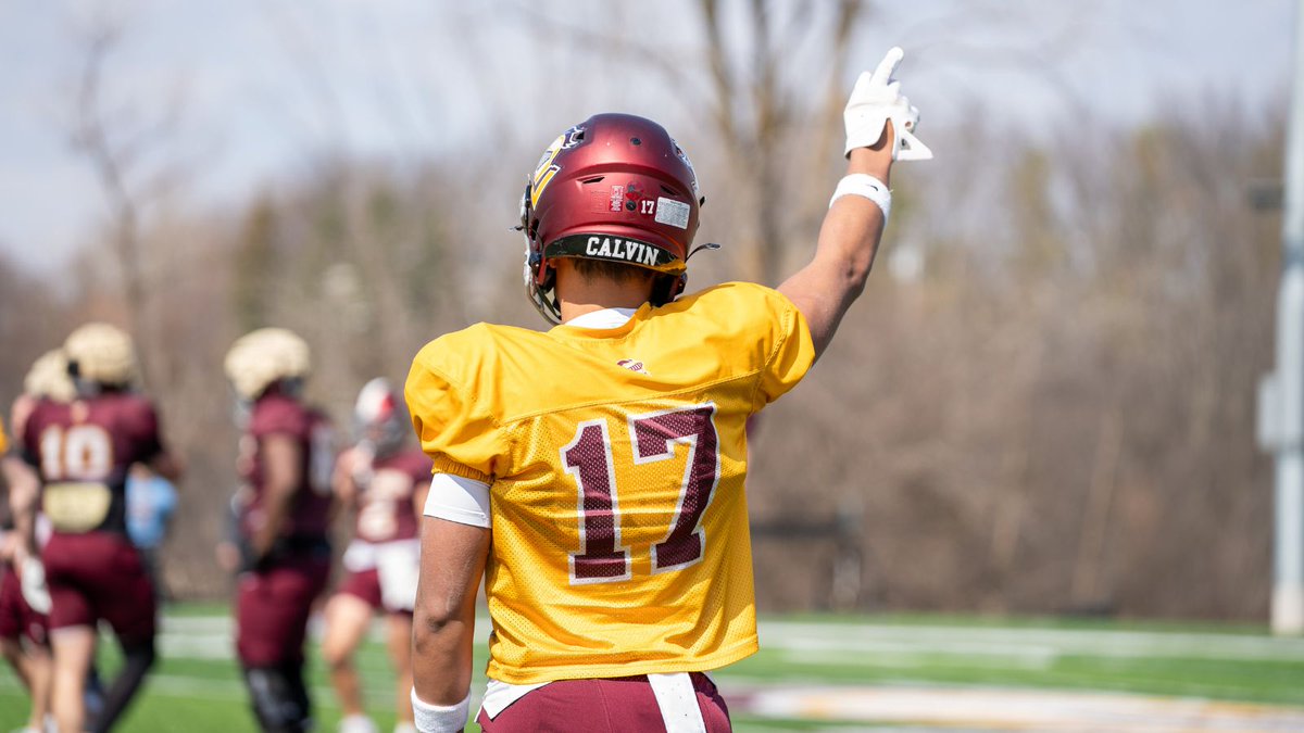 CalvinKnightsFB's tweet photo. Sights from Spring Ball! #GoKnights ⚔️ https://t.co/55SC9AROaH