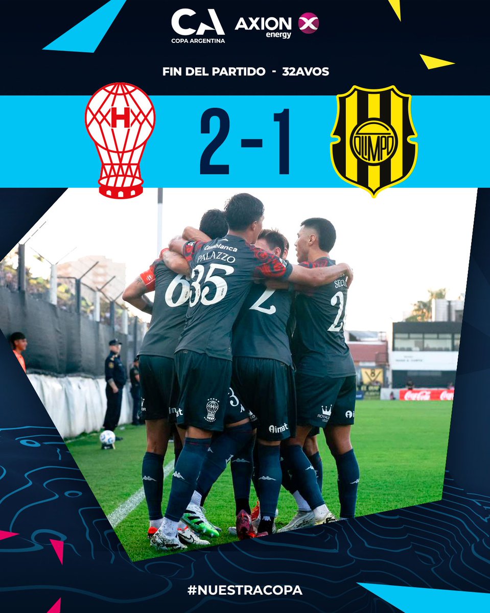 EL GLOBO, UN CAMPEÓN QUE AVANZÓ 🎈

⚽  Con goles de Óscar Romero y Lucas Blondel, <a href="/CAHuracan/">CA Huracán</a> superó a Olimpo en el estadio Ciudad de Caseros

⏭️ El vencedor del trofeo en la temporada 2013-2014 enfrentará a <a href="/barracascentral/">Club Atlético Barracas Central</a> en 16avos

#CopaArgentinaAXIONenergy 🏆🇦🇷

#NuestraCopa