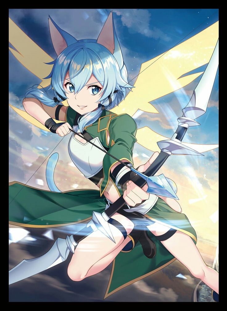 ALO Sinon is peak Sinon #SwordArtOnline #SAO