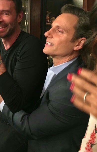 suit jacket is bursting at the seams…