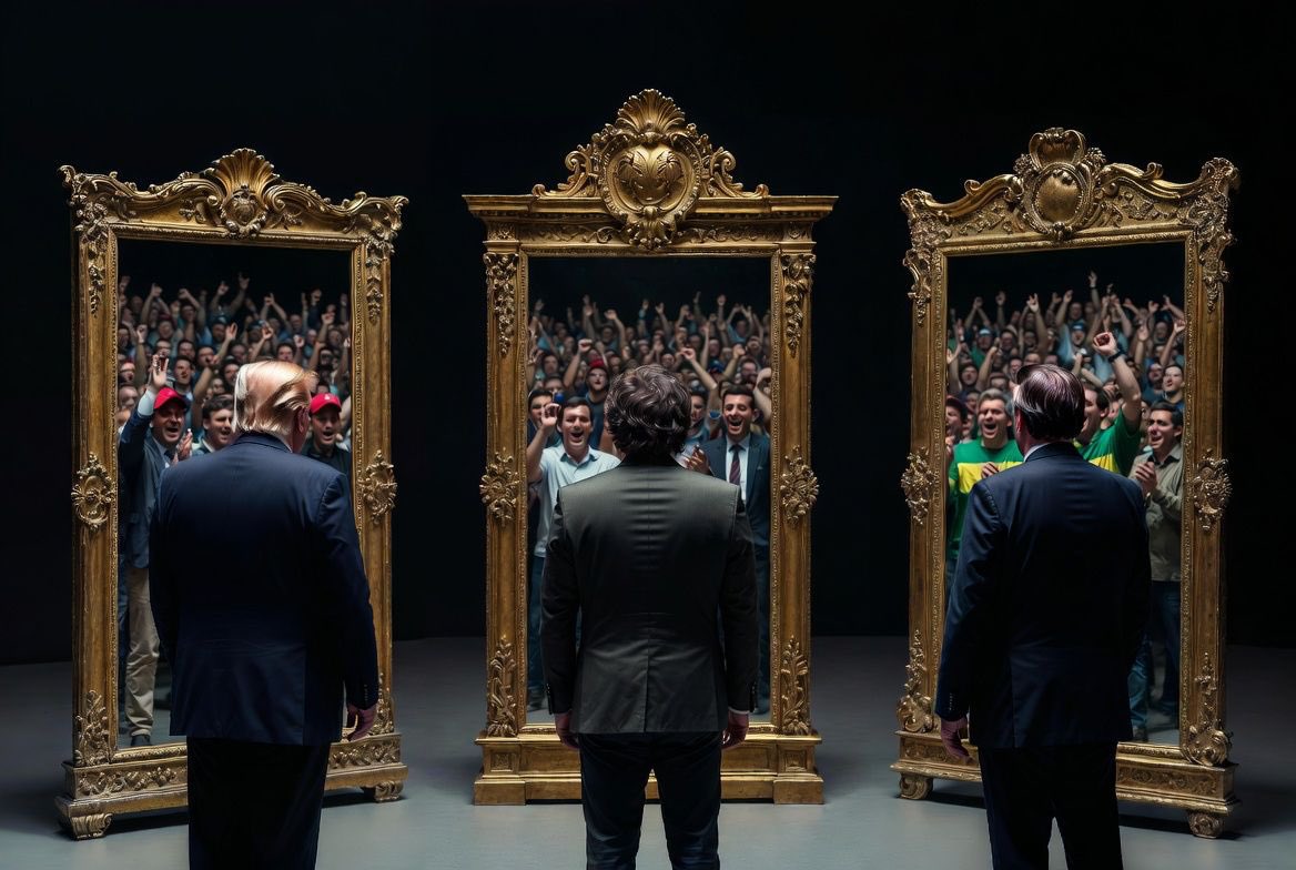 maRIOrioRDA's tweet photo. ¿QUÉ SON LOS GOBIERNOS ESPEJO?
Son gobiernos que devuelven políticas para los suyos. Y que en esa misma decisión encuentran su fuerza y, curiosamente, también su límite: el apoyo se consolida en torno al “30 y pico”. En ellos, generalmente, ninguna política pública tiene más aceptación que rechazo.
🎥  Análisis completo en YT https://t.co/9jTAKYO6Kc