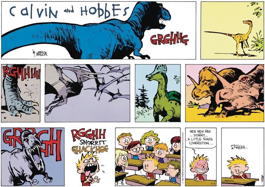 Calvinn_Hobbes's tweet image. Oof
#CalvinandHobbes #Daydreaming