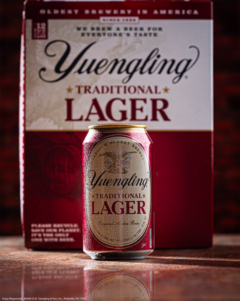 Yuengling Brewery tweet media