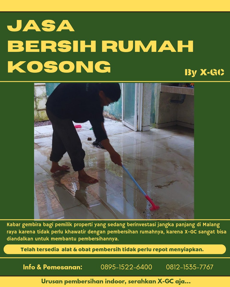 X-GC Jasa Bersih MALANG tweet media