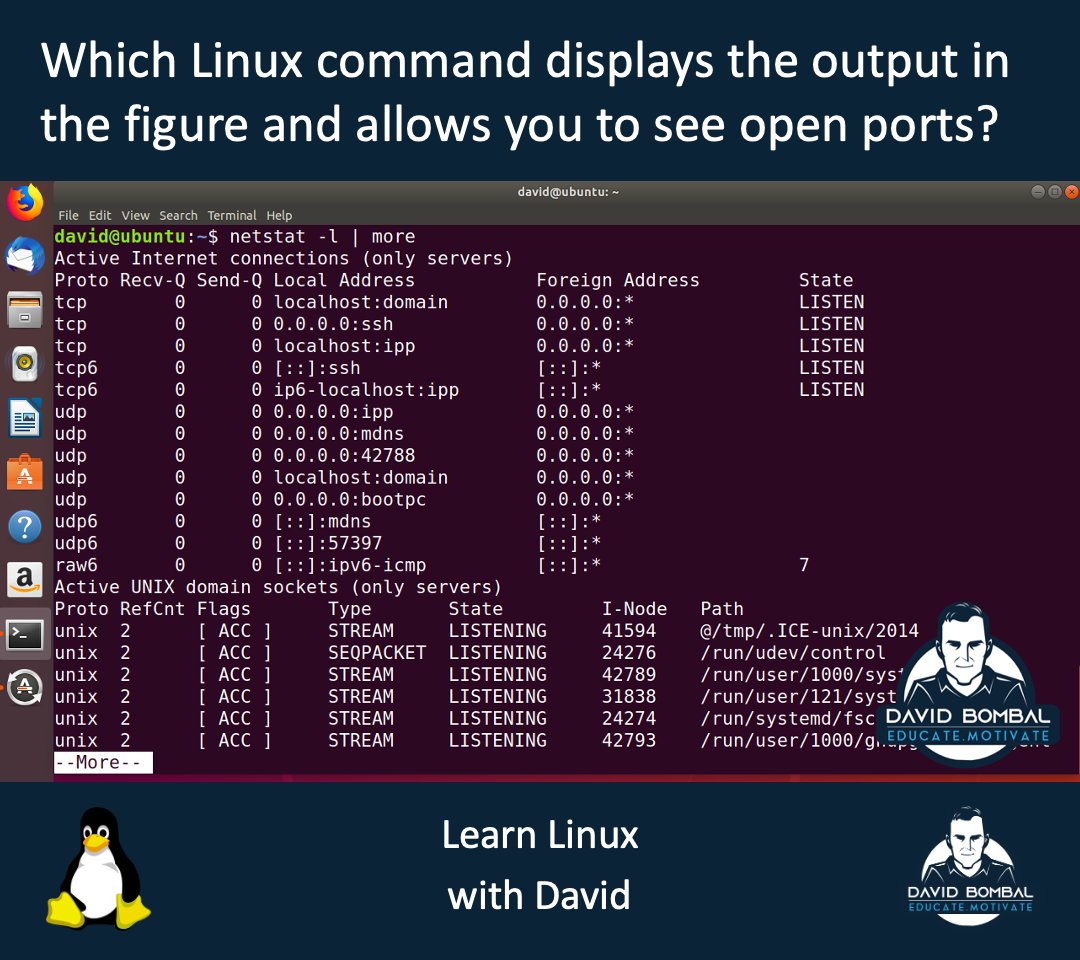 davidbombal's tweet image. Learn Linux with David

#Linux #Ubuntu #KaliLinux