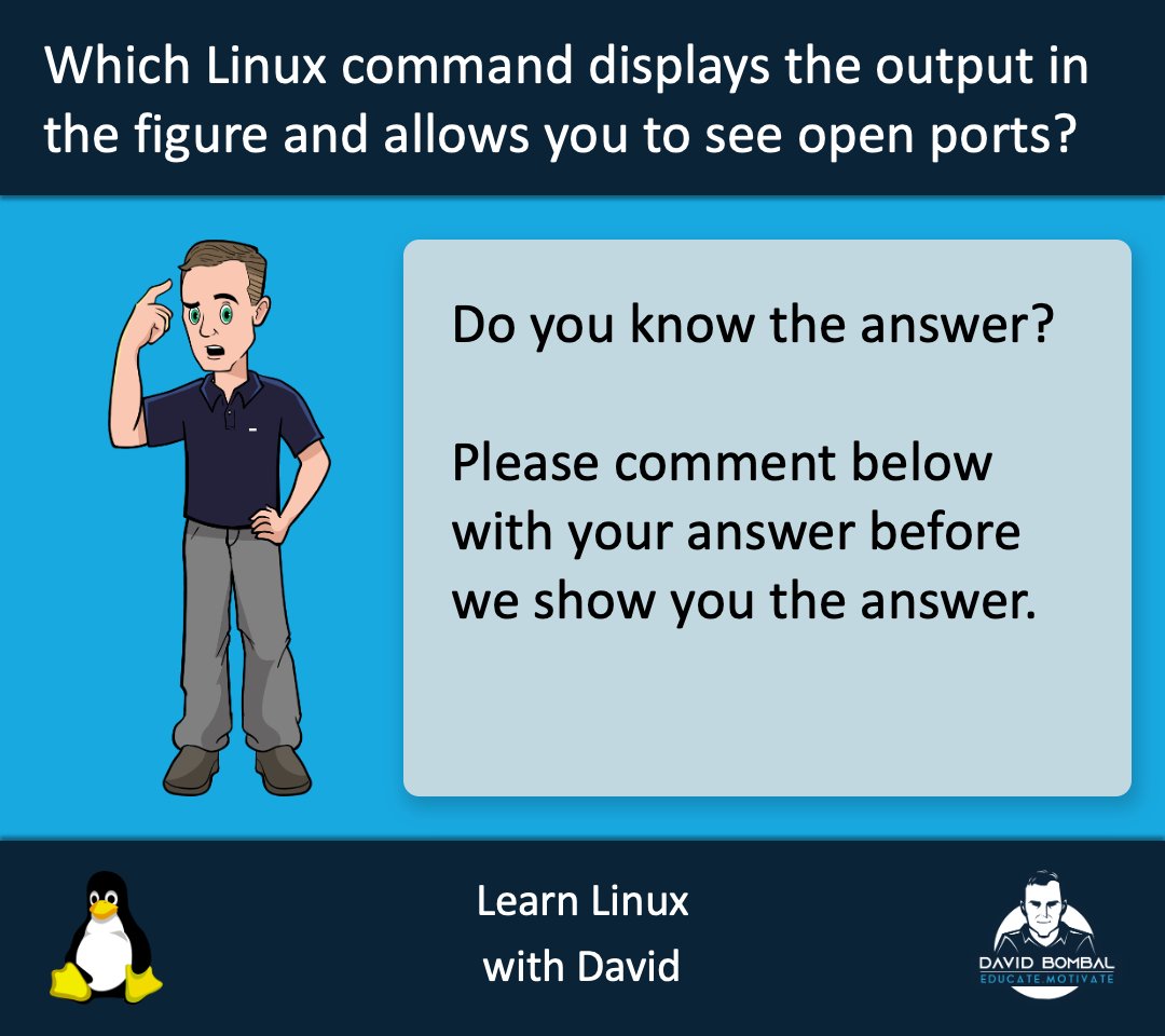 davidbombal's tweet image. Learn Linux with David

#Linux #Ubuntu #KaliLinux