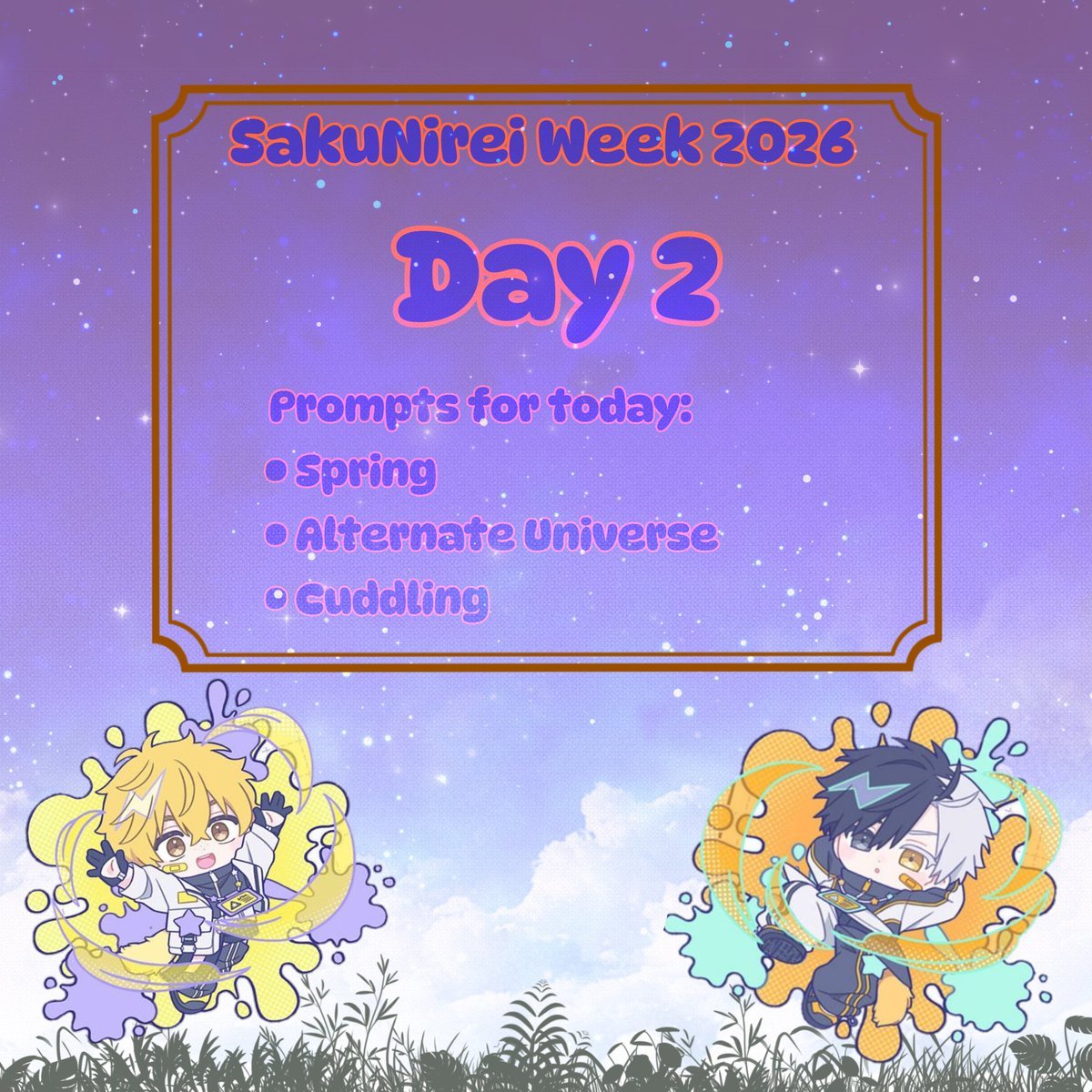 daily sakunire 📝🌸 SakuNire week going on! tweet media