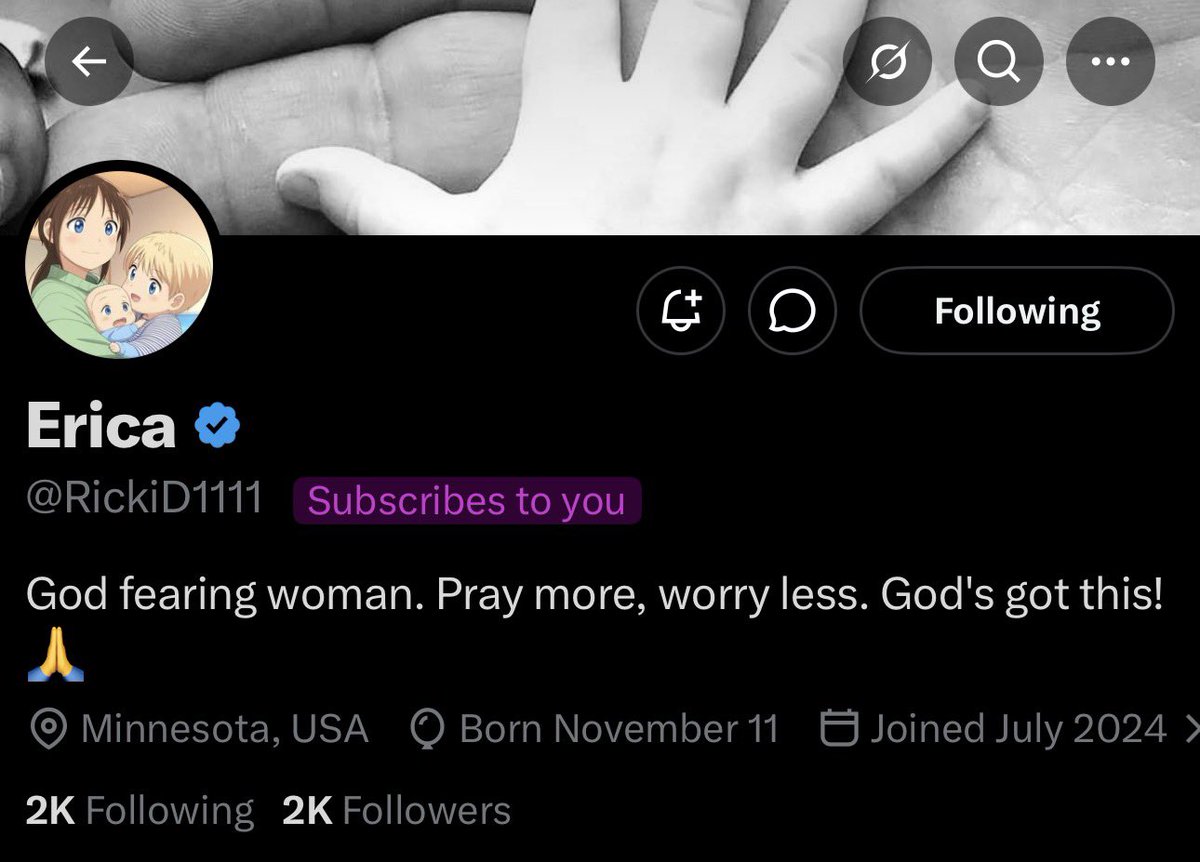 Go follow my new sub <a href="/RickiD1111/">Erica</a> ✝️