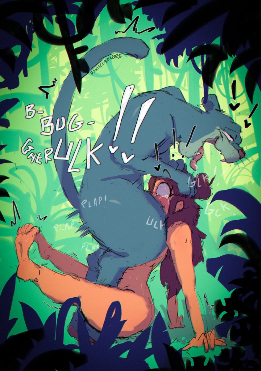 Djuu17's tweet photo. naughty baggy, go away and leave seffany alone! https://t.co/NYecB50o50