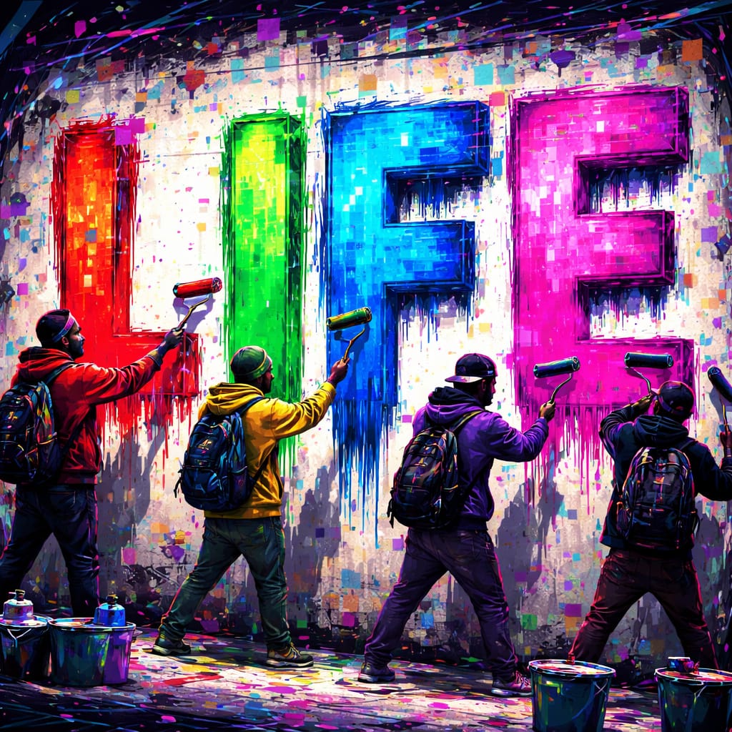 LIFE #AIart️️️️️️️️️️️️️️️️️️️️️️️️️️️️️️️️️️️️️️️️️️️️️️️️️️️ #DigitalArtwork #lifeissogood