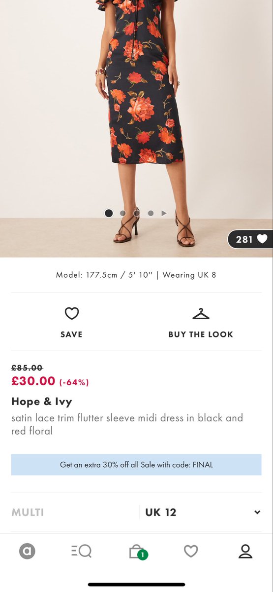 RuthBailey22's tweet photo. @ASOSSupport_ @ASOS_UK I find it disgusting that the exact same dress (one plus size, one regular size) are two different prices. The regular size is £30 in the sale, and has the option for an additional discount with a code and the plus size one is £85 😩 make it make sense https://t.co/qgct7siQ1X