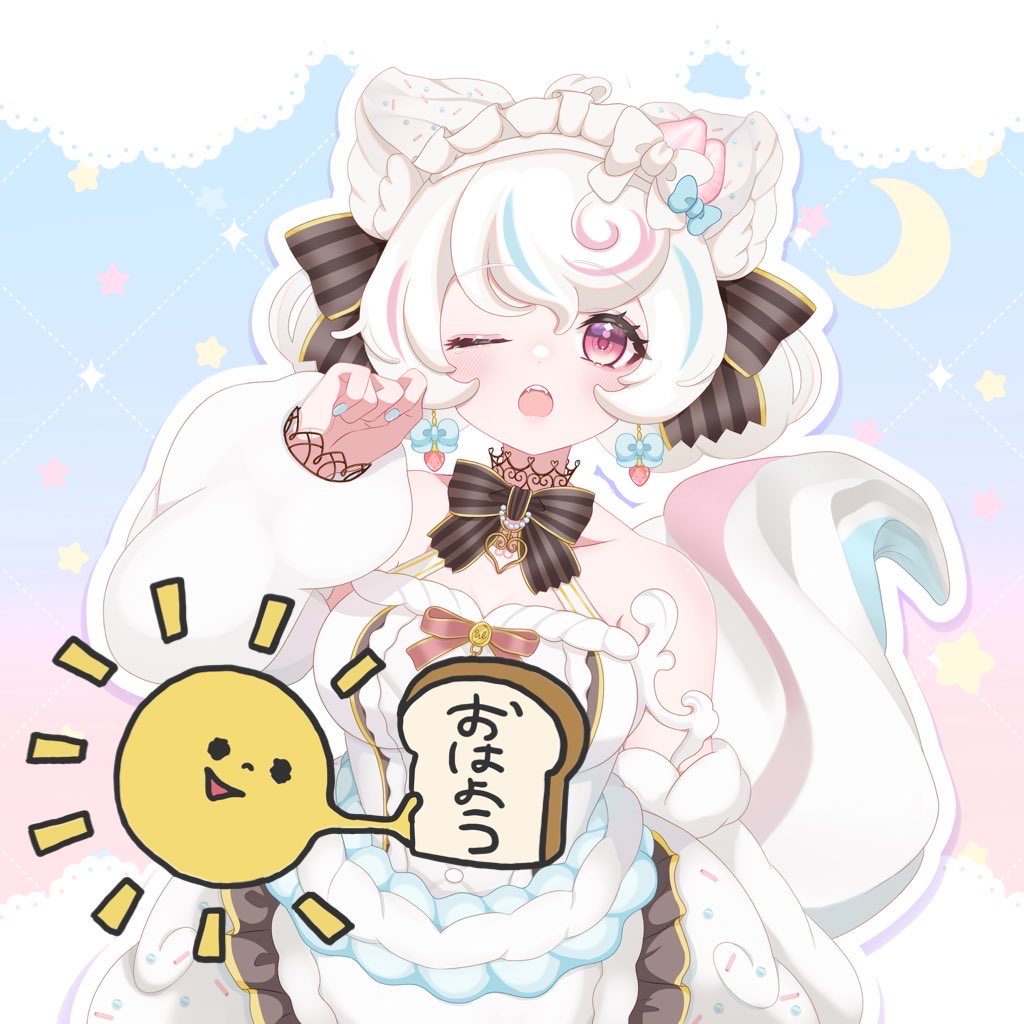 甘雪しろむ@PONこつホイップVtuber🧁🤍 tweet media