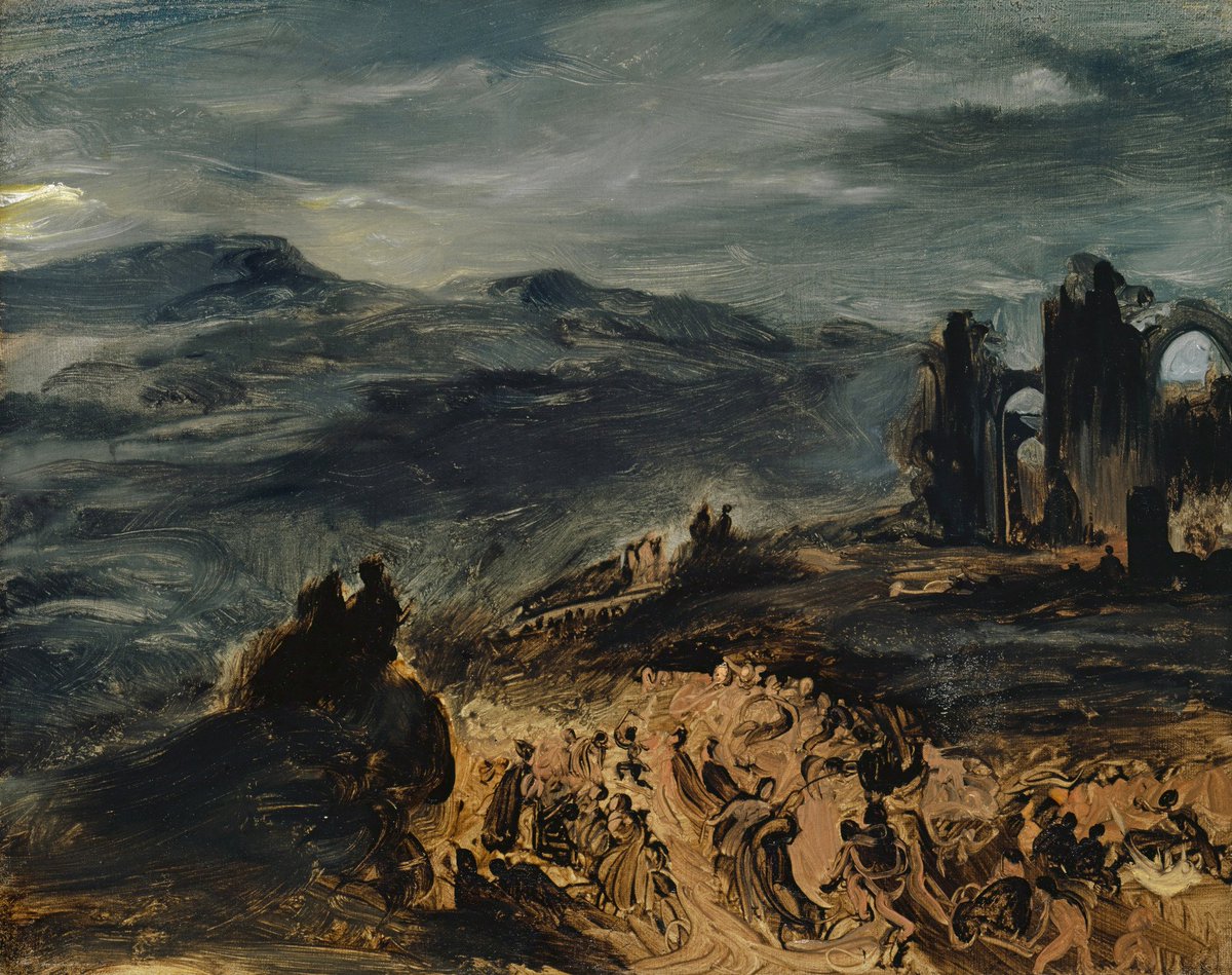 0zmnds's tweet image. Eugène Delacroix