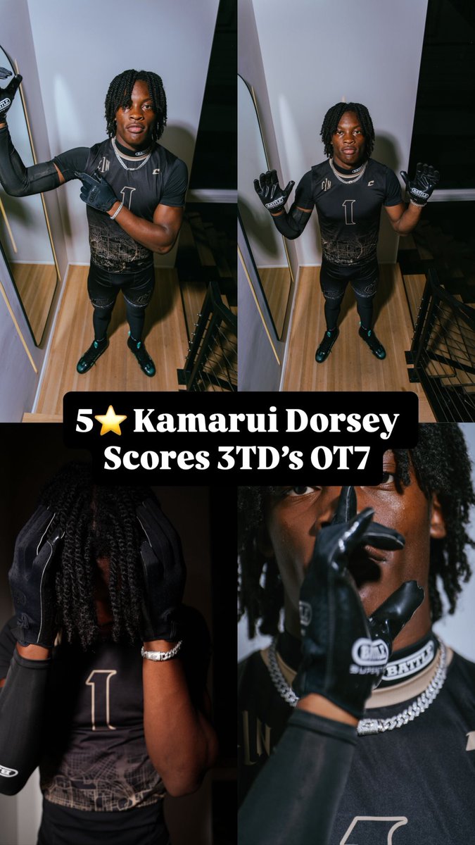 5🌟Kamarui Dorsey Ath 2027🏈 tweet media