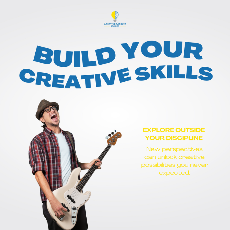 creativecirc's tweet photo. Explore outside your discipline. Creativity expands when you step into unfamiliar artistic spaces.

🎬 A dancer studying film or a musician exploring design often discovers new forms of expression. 

#CreativeCircuitStudios #CreativityTips #CreativeSkills https://t.co/quKlue141v