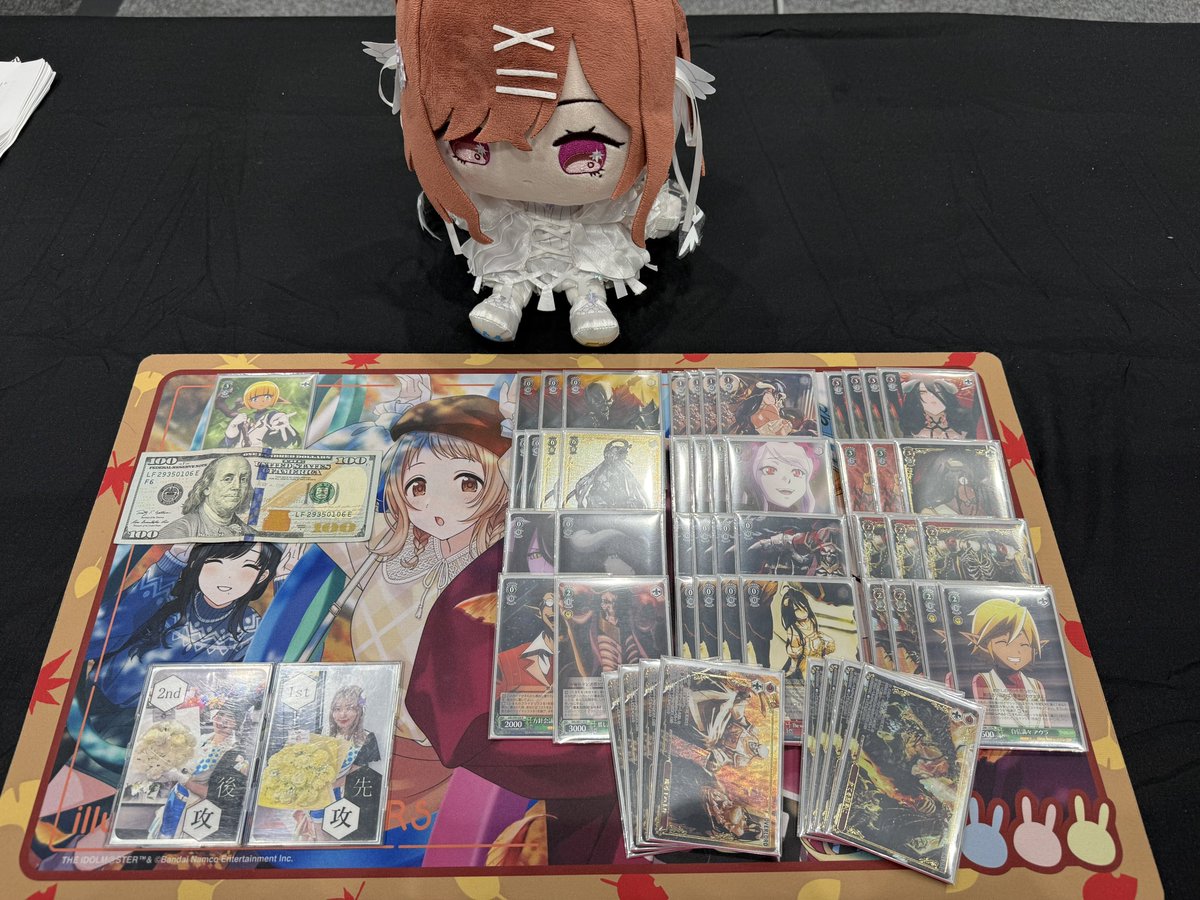 fusouu's tweet photo. 3rd place at Seattle’s first $1k!
@SVCardArt @88Cardhouse https://t.co/j1cdOg8dho