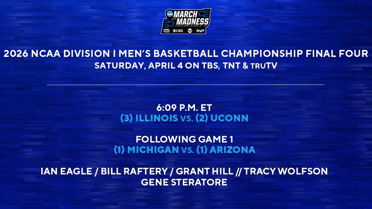 March Madness Men’s Basketball TV tweet media