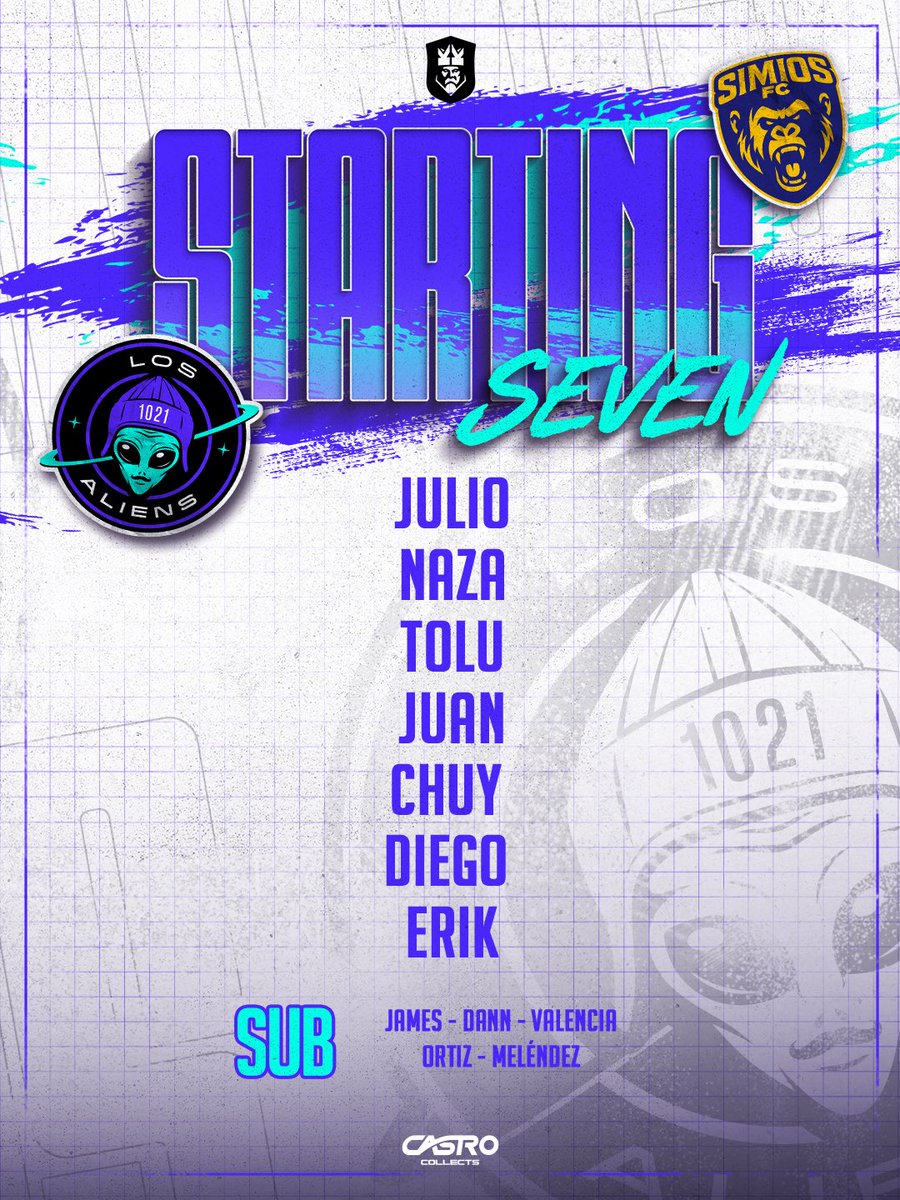 losaliensfc's tweet photo. Starting 7! 

LIVE NOW https://t.co/radHOM3ywU https://t.co/JB2Q0joz52
