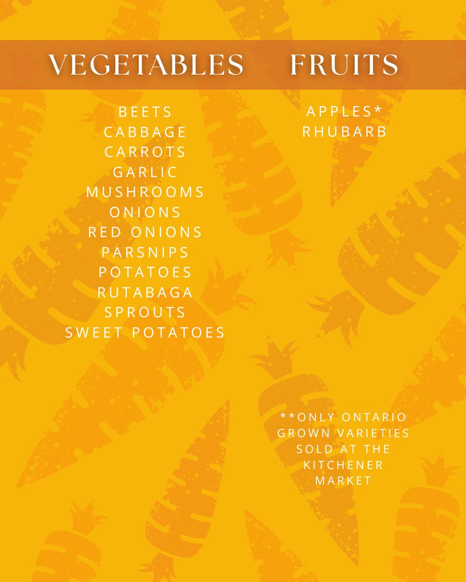 CityKitchener's tweet image. April is all about fresh starts! 🥕 Discover what’s in season this month and shop local at the Kitchener Market. Supporting local farmers has never tasted better.

#KitchenerMarket #SupportLocal #EatHealthy
