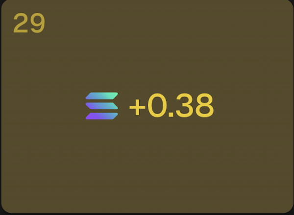 pppparacu's tweet photo. Day 1
0.38 SOL
0.38/10 SOL
Only took one trade, just lucky 🍀🍀 https://t.co/jbgqLZoRmh