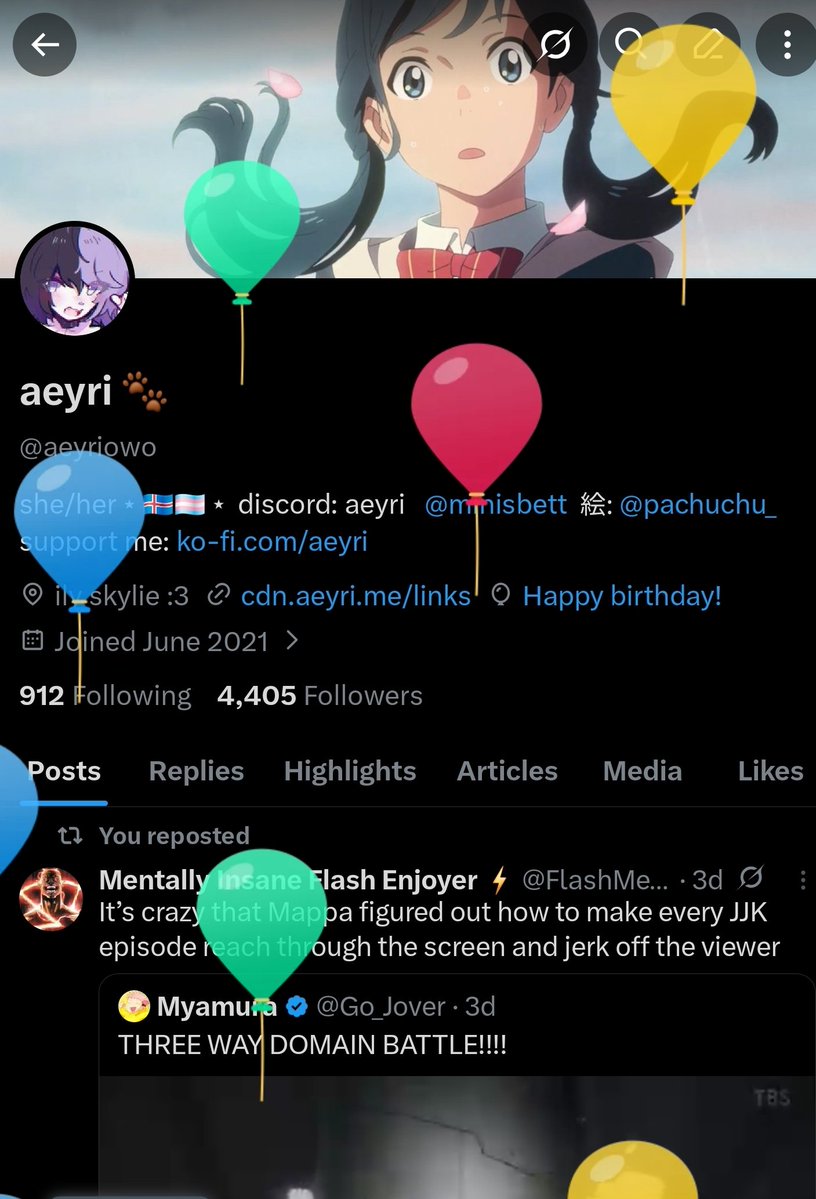 aeyri 🐾 tweet media